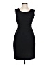 Calvin Klein Solid Black Cocktail Dress Size L - photo 1