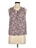 West K 100% Polyester Blue Sleeveless Blouse Size M - photo 1