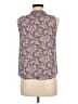 West K 100% Polyester Blue Sleeveless Blouse Size M - photo 2
