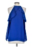 MICHAEL Michael Kors 100% Polyester Blue Sleeveless Blouse Size XS - photo 2