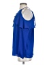 MICHAEL Michael Kors 100% Polyester Blue Sleeveless Blouse Size XS - photo 5