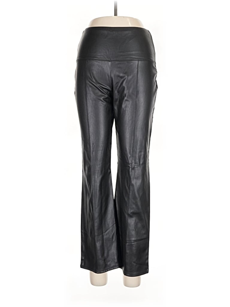 Pre-owned J By Joie Faux Leather Pants In Black