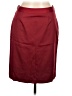 Jaclyn Smith Solid Burgundy Formal Skirt Size 10 - photo 1