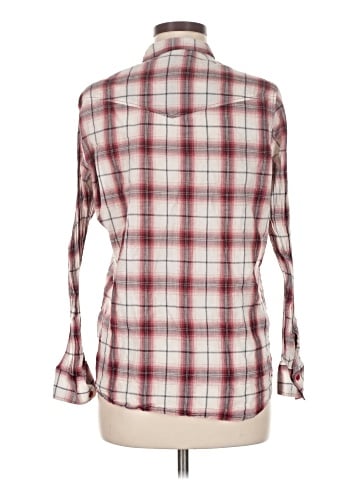 Topshop Long Sleeve Button-Down Shirt (view 2)