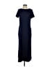 Dudley Stephens Solid Blue Casual Dress Size S - photo 1