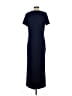 Dudley Stephens Solid Blue Casual Dress Size S - photo 2