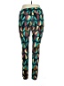 Lularoe Print Teal Active Pants Size 1X (Tall & Curvy) - photo 2