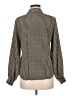 Assorted Brands 100% Polyester Houndstooth Brown Long Sleeve Blouse Size 6 - photo 2