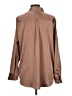 Equipment Brown Long Sleeve Blouse Size L - photo 2