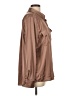 Equipment Brown Long Sleeve Blouse Size L - photo 4