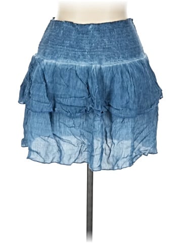 White Crow Denim Skirt (view 1)