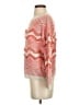 Ann Taylor LOFT Chevron-herringbone Orange Pullover Sweater Size XXS - photo 5