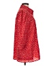 Unbranded 100% Polyester Polka Dots Red 3/4 Sleeve Blouse Size M - photo 4