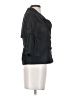 Robert Rodriguez 100% Polyester Black Trenchcoat Size 0 - photo 4