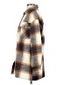 Prettygarden 100% Polyester Plaid Brown Jacket Size S - photo 5
