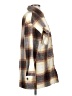 Prettygarden 100% Polyester Plaid Brown Jacket Size S - photo 4