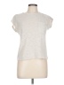 Gilli Gray Tan Short Sleeve Top Size L - photo 1