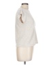 Gilli Gray Tan Short Sleeve Top Size L - photo 4