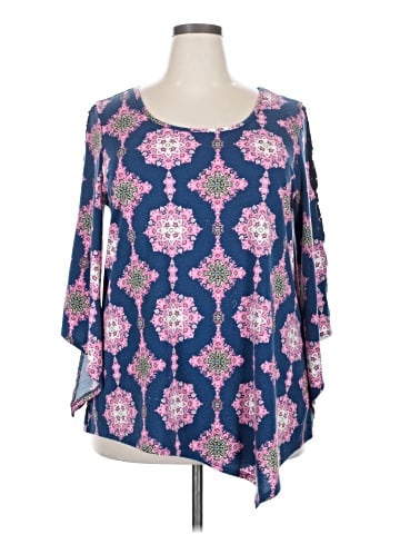 New Directions 3/4 Sleeve T-Shirt (view 1)