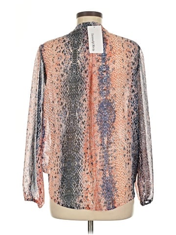 Emma & Olivia Long Sleeve Blouse (view 2)