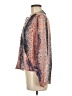 Emma & Olivia Silver Long Sleeve Blouse Size M - photo 5