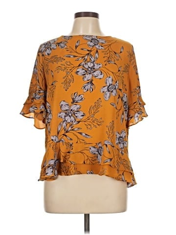 Paraphrase Short Sleeve Blouse (view 1)
