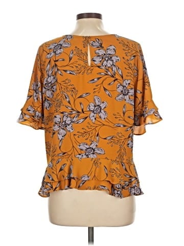 Paraphrase Short Sleeve Blouse (view 2)