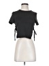 Shein Black Short Sleeve T-Shirt Size 4 - photo 1