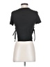 Shein Black Short Sleeve T-Shirt Size 4 - photo 2