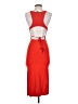 Shein Orange Cocktail Dress Size 2 - photo 2