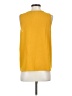 Lime n Chili 100% Polyester Yellow Sleeveless Blouse Size S - photo 2
