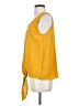 Lime n Chili 100% Polyester Yellow Sleeveless Blouse Size S - photo 5