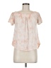 Express Pink Short Sleeve Blouse Size M - photo 1