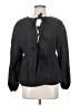 Assorted Brands Black Long Sleeve Blouse Size XS - photo 1