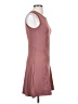 Unbranded Solid Brown Casual Dress Size S - photo 4