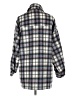Forever 21 Plaid Blue Fleece Size M - photo 2