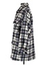 Forever 21 Plaid Blue Fleece Size M - photo 5