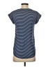 Express Outlet Blue Short Sleeve Top Size XS - photo 2