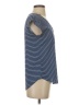 Express Outlet Blue Short Sleeve Top Size XS - photo 4