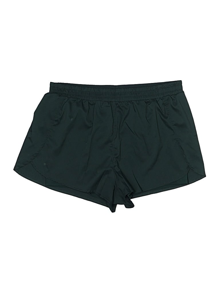 Pre-owned Girlfriend Collective Athletic Shorts In Green