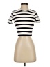 Zara Ivory Short Sleeve Turtleneck Size S - photo 1