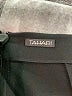 Tahari 100% Polyester Solid Black Formal Skirt Size 10 - photo 3