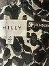Milly Animal Print Black Cocktail Dress Size 6 - photo 7