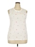 Mad Engine Ivory Sleeveless T-Shirt Size XXL - photo 1