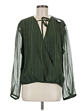 Vacate The Label Long Sleeve Blouse