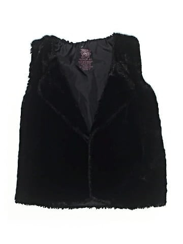Faded Glory Faux Fur Vest (view 1)