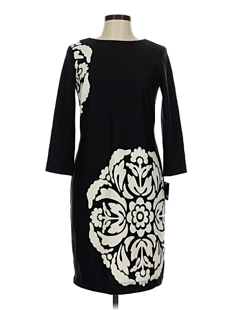 Pre-owned Just Taylor Just... Taylor Cocktail Dress In Black