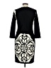 Just... Taylor Graphic Black Cocktail Dress Size 8 - photo 2