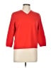 TSE 100% Cashmere Red Cashmere Pullover Sweater Size L - photo 1
