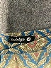 Indulge 100% Polyester Paisley Blue Cocktail Dress Size M - photo 7